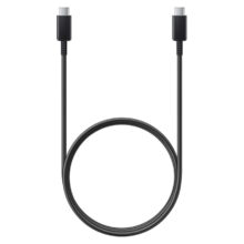 Cable USB de Samsung, modelo EP-DX510JBEGEU, con longitud de 1.8 metros y conector USB-C en color negro