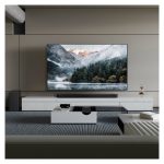 Imagen de la barra de sonido Samsung HW-Q800D Negra 5.1.2 canales, con subwoofer inalámbrico y compatibilidad Dolby Atmos. SKU HW-Q800D/ZF