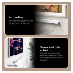 Vista de la Samsung Barra de Sonido Ultra Slim HW-S701D/ZF con Subwoofer para el año 2024. SKU: HW-S701D/ZF