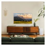 Vista de la Samsung Barra de Sonido Ultra Slim HW-S701D/ZF con Subwoofer para el año 2024. SKU: HW-S701D/ZF