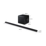 Altavoz Samsung HW-S800D Negro con 3.1.2 canales, sonido envolvente, SKU HW-S800D/ZF