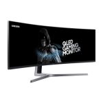 Samsung C49HG90DMR pantalla para PC de 49 pulgadas, resolución 3840 x 1080 píxeles, 4K Ultra HD, tecnología QLED en color negro, SKU LC49HG90DMRXEN