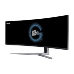 Samsung C49HG90DMR pantalla para PC de 49 pulgadas, resolución 3840 x 1080 píxeles, 4K Ultra HD, tecnología QLED en color negro, SKU LC49HG90DMRXEN