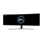 Samsung C49HG90DMR pantalla para PC de 49 pulgadas, resolución 3840 x 1080 píxeles, 4K Ultra HD, tecnología QLED en color negro, SKU LC49HG90DMRXEN
