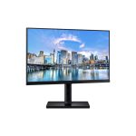 Samsung T45F pantalla para PC de 61 cm (24 pulgadas), resolución 1920 x 1080 Pixeles Full HD, color negro, modelo LF24T450FQRXEN