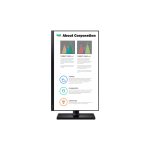 Samsung T45F pantalla para PC de 68,6 cm (27 pulgadas) con resolución 1920 x 1080 Pixeles, tecnología LED, en color negro. Modelo LF27T452FQRXEN