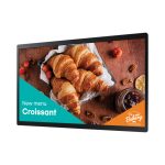 Pantalla plana Samsung QB24C para señalización digital de 61 cm, LED, Full HD, 250 cd/m², procesador Tizen incorporado, SKU LH24QBCEBGCXEN