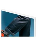 Samsung EM32DX Pantalla plana de 31.5 pulgadas para señalización digital, resolución Quad HD, conectividad Wifi, funcionamiento continuo 24/7, colores Gris y Blanco. LH32EMDIBGBXEN