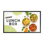 Samsung OM32DX monitor de 32 pulgadas con LCD, WiFi, 2000 cd/m² de brillo, Full HD en color negro. SKU: LH32OMDEBGBXEN