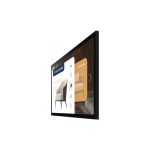 Samsung QM32C-T pantalla plana de 32 pulgadas para señalización digital, tecnología LCD, resolución Full HD, brillo de 400 cd/m², color negro, táctil con Tizen 7.0, SKU LH32QMCTBGCXEN