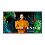 Pantalla plana de Samsung QB43C para señalización digital de 43 pulgadas, LCD, Wifi, 350 cd/m², 4K Ultra HD, color negro, procesador Tizen 7.0, SKU LH43QBCEBGCXEN
