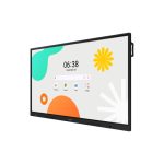 Imagen de la pizarra blanca interactiva Samsung WA65F de 65 pulgadas con resolución 3840 x 2160 píxeles y pantalla táctil en color negro, SKU LH65WAFWLGCXEN