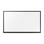 Imagen de la pizarra blanca interactiva Samsung WM85A de 2,16 metros (85 pulgadas) con resolución 3840 x 2160 píxeles y pantalla táctil, SKU LH85WMAWLGCXEN