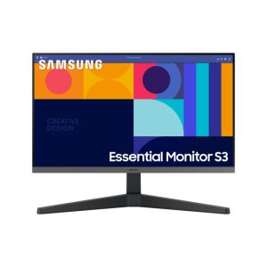 Monitor LED Samsung S33GC de 24 pulgadas con resolución 1920 x 1080 píxeles y color negro. SKU LS24C330GAUXEN
