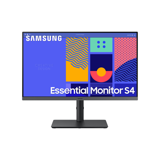 Samsung Ls24c432gauxen Monitor Samsung S43GC de 24 pulgadas, resolución 1920x1080 Pixeles, Full HD, LCD en color Negro, modelo LS24C432GAUXEN
