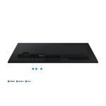 Monitor Samsung S30GD para PC de 24 pulgadas con resolución 1920 x 1080 píxeles Full HD LCD en color negro. SKU: LS24D300GAUXEN