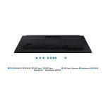 Monitor Samsung S40GD LCD de 24 pulgadas con resolución 1920 x 1080 pixeles y diseño en negro, SKU LS24D406GAUXEN