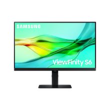 Monitor Samsung S60UD de 24 pulgadas con resolución 2560 x 1440 Pixeles Quad HD LCD en color Negro, LS24D600UAUXEN