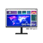 Samsung S60UA pantalla para PC de 27 pulgadas, 2560 x 1440 píxeles, Quad HD, LCD en color negro, SKU LS27A600UUUXEN