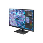 Monitor Samsung S61B LED display de 27 pulgadas con resolución de 2560 x 1440 pixeles Quad HD en color negro, perfecto para trabajo y entretenimiento, modelo LS27B610EQUXEN