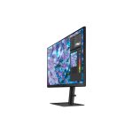 Monitor Samsung S61B LED display de 27 pulgadas con resolución de 2560 x 1440 pixeles Quad HD en color negro, perfecto para trabajo y entretenimiento, modelo LS27B610EQUXEN