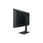 Monitor Samsung S61B LED display de 27 pulgadas con resolución de 2560 x 1440 pixeles Quad HD en color negro, perfecto para trabajo y entretenimiento, modelo LS27B610EQUXEN