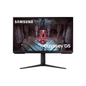 Monitor Samsung G51C de 27 pulgadas con resolución 2560 x 1440 Pixeles Quad HD LED en color negro, modelo LS27CG510EUXEN