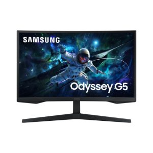Samsung G55C, pantalla para PC de 68,6 cm, resolución 2560 x 1440 píxeles, Quad HD, LED, color negro. LS27CG552EUXEN