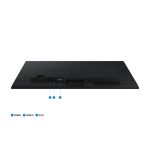 Monitor Samsung S30GD de 27 pulgadas con resolución Full HD 1920 x 1080 píxeles, SKU LS27D300GAUXEN, en color negro