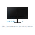 Samsung S60UD pantalla para PC de 68,6 cm (27 pulgadas), resolución 2560 x 1440 Pixeles, Quad HD LCD en color Negro, código LS27D600UAUXEN