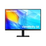 Samsung S80D, pantalla para PC de 68,6 cm (27 pulgadas) con resolución 3840 x 2160 Pixeles 4K Ultra HD, color negro, modelo LS27D800EAUXEN