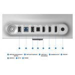 Samsung G81SF pantalla para PC de 27 pulgadas, resolución 3840 x 2160 Pixeles, 4K Ultra HD, color plata, SKU LS27FG812SUXEN