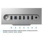 Samsung G90XF pantalla para PC de 27 pulgadas, 3840 x 2160 píxeles, 4K Ultra HD, plateada. SKU LS27FG900XUXEN