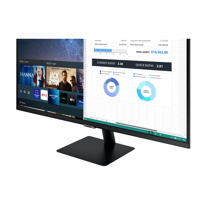 Samsung S32AM500NR LED display 81,3 cm (32″) 1920 x 1080 Pixeles Full HD LCD Negro 4 Samsung S32AM500NR LED Display, control remoto.