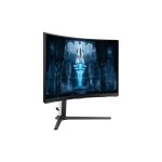 Samsung G85NB pantalla para PC de 81,3 cm (32 pulgadas) con resolución 3840 x 2160 pixeles, 4K Ultra HD, tecnología LED en color blanco, modelo LS32BG850NPXEN.