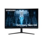 Samsung G85NB pantalla para PC de 81,3 cm (32 pulgadas) con resolución 3840 x 2160 pixeles, 4K Ultra HD, tecnología LED en color blanco, modelo LS32BG850NPXEN.