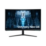 Samsung G85NB pantalla para PC de 81,3 cm (32 pulgadas) con resolución 3840 x 2160 pixeles, 4K Ultra HD, tecnología LED en color blanco, modelo LS32BG850NPXEN.