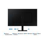 Monitor Samsung S60D de 32 pulgadas con resolución 2560 x 1440 Pixeles en color Negro, LS32D600EAUXEN