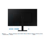 Monitor Samsung S60UD de 32 pulgadas con resolución 2560 x 1440 Pixeles Quad HD, modelo LS32D600UAUXEN