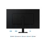 Samsung S70D pantalla para PC de 81,3 cm (32 pulgadas) con resolución 3840 x 2160 Pixeles, 4K Ultra HD LED en color Negro, modelo LS32D700EAUXEN