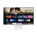 Samsung M80D pantalla para PC con 81,3 cm (32") y resolución 3840 x 2160 píxeles, 4K Ultra HD, tecnología LED en color blanco, Modelo LS32DM801UUXDU.