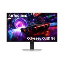 Samsung G81SF pantalla para PC de 32 pulgadas con resolución 3840 x 2160 Pixeles, 4K Ultra HD OLED en color Plata, SKU LS32FG812SUXEN