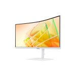 Samsung S65TC pantalla para PC de 34 pulgadas con resolución 3440 x 1440 Pixeles UltraWide Quad HD LED en color blanco, modelo LS34C650TAUXEN