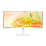 Samsung S65TC pantalla para PC de 34 pulgadas con resolución 3440 x 1440 Pixeles UltraWide Quad HD LED en color blanco, modelo LS34C650TAUXEN