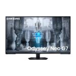 Monitor Samsung S43CG700NU para PC de 109,2 cm (43 pulgadas), resolución 3840 x 2160 pixeles, 4K Ultra HD, color negro y blanco, modelo LS43CG700NUXEN