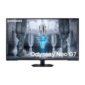 Monitor Samsung S43CG700NU para PC de 109,2 cm (43 pulgadas), resolución 3840 x 2160 pixeles, 4K Ultra HD, color negro y blanco, modelo LS43CG700NUXEN
