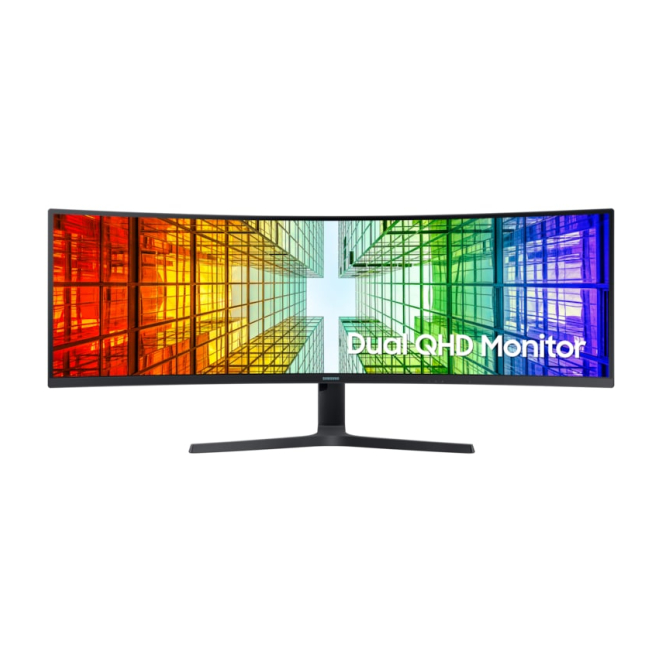 Samsung Monitor 49 pulgadas 5K Ultra HD QLED negro Samsung LS49A950UIU pantalla para PC 124,5 cm (49 pulgadas) con resolución 5120 x 1440 píxeles 5K Ultra HD, tecnología QLED, color negro, SKU LS49A950UIUXEN