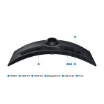 Samsung G95C pantalla para PC de 124,5 cm (49 pulgadas) con resolución 5120 x 1440 Pixeles Dual QHD en color Negro, modelo LS49CG950EUXEN