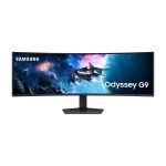 Monitor Samsung G95C de 124,5 cm (49"), resolución 5120 x 1440 Pixeles, Dual QHD, LED en color negro, LS49CG954EUXEN