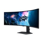 Monitor Samsung G95C de 124,5 cm (49"), resolución 5120 x 1440 Pixeles, Dual QHD, LED en color negro, LS49CG954EUXEN